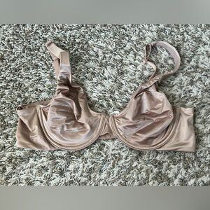 Spanx cafe au lait brown unlined full coverage bra Women’s size 36B